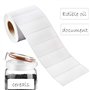 1000 Étiquettes Autocollantes Cuisine Bureau Adhésives Confiture de Cuisine Blanche 6x3cm