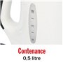 All Ride Bouilloire Électrique 24V - Compacte 0,5L - Bouilloire de Voyage pour Camions et Camping - Accessoires Inclus - Design 