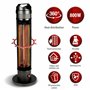 alpina Chauffage infrarouge 800W - Intérieur et extérieur - autoportant - 800W, Noir