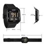 BANGLIN Montre Résistant l'eau 10 ATM 100m Lumineux Montre Natation Acier avec Fonctions de Réveil, Chronomètre, Double Fuseau H