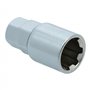 Carpoint Coffre-fort de votre voiture 05.205.03 Blocage des roues de type anti-vol C, Ensemble de 4 avec 1 adaptateur, la sécuri