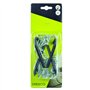 Dresco Crochet de vélo sur chaîne | Crochet de vélo pour accrocher des vélos au Plafond | Suspension de vélo 5250703, Noir