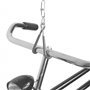 Dresco Crochet de vélo sur chaîne | Crochet de vélo pour accrocher des vélos au Plafond | Suspension de vélo 5250703, Noir