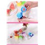 Rmeet Sucette Fruit Bebe,3 Pack Chargeur de Nourriture pour Bébé Silicone Tétine Sucette de Grignoteuse Complément Alimentaire p