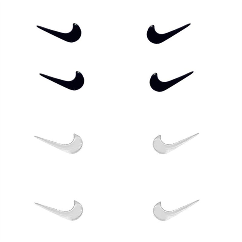 4 paires Boucles d'oreilles pour Femmes, Clous d'oreille pour Hommes et Femmes, Boucles d'oreilles Crochet, Boucles d'oreilles C