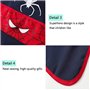 NAMIS Blouse Peinture Enfant 5-7 Ans, Tablier Peinture Enfant Imperméable, Tablier Manches Longues Enfant avec Poches pour Peint