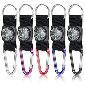 10 Pièces Boussole Porte-Clés