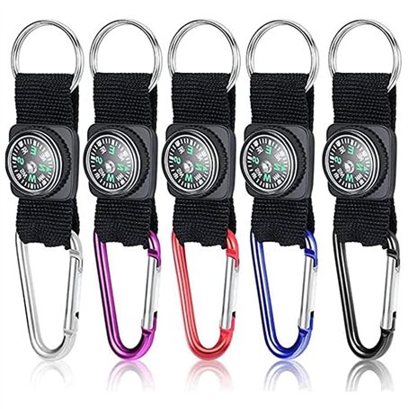 10 Pièces Boussole Porte-Clés