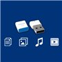 Philips Pico Édition High Speed clé USB 2.0 16 Go Ultra Small pour PC, Ordinateur Portable, Smart TV, Audio pour Voitures et Aut