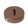 CALEX 940022 Creations-Plaque de Plafond-1 Point de raccordement-ø 10 cm-Cuivre Brillant