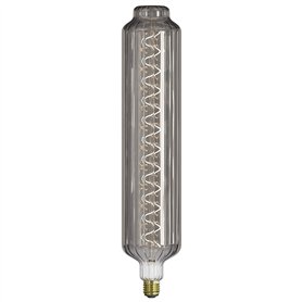 Calex Ampoule LED à intensité variable en verre 6 W Titane