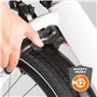AXA Imenso Large Rétractable - Antivol Vélo - Cadenas - Niveau de Sécurité 12 - Combinable avec Serrure à larder - 75 mm