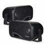 Caliber Haut Parleur de Voiture - 2X Enceinte Voiture - FM - SD - USB - AUX - Puissance Maximale 120W - 50W RMS - Matériel de Mo