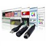 BeamZ SUSHI-DS Interface DMX avec logiciels - Contrôleur d'éclairage DMX-USB, 128 Canaux, Idéal pour Contrôler vos Jeux de Lumiè