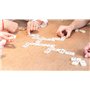 Engelhart - 250123 - Coffret de Dominos Classique Double 9 - Grande Boite en Bois avec 55 pièces - Dim. Domino : 50 x 25 x 10 mm