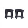 BBB Cycling NoseTight | Cale-Pieds pour Pédales de Vélo | Clips sans Sangles Alternative aux Cales | Noir | Taille Unique | BPD-