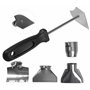 VONROC Décapeur Thermique Professionnel - Pistolet à Air Chaud 2000W – 60 Températures, 5 Positions Débits d'Air – Revêtement Vé