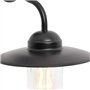 Qazqa munich - Applique murale - 1 lumière - L 260 mm - Noir - Rustique - éclairage extérieur