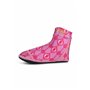 Duukies Chaussettes de bain antidérapantes pour fille - Motif ikat rose - Protection UV - Chaussures de plage