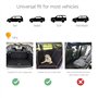 Nobleza - Clôture de Voiture pour Protéger Les Animaux Domestiques,Barrière de Voiture Universelle Extensible Barrière de Sécuri