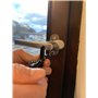 Höfftech Clé universelle universelle pour boîte de commutation, clé de concierge, clé multifonction, clé d'armoire de commande, 