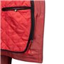 Urban Leather Mixte Leren Bikerjack 58 Urban Vestes pour femme, Rouge, 4XL EU