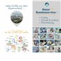 Bouée EDWEKIN® Baby, Aide à la Natation Durable, siège de Natation, bouée pour bébés et Jeunes Enfants de 6 Mois à 3 Ans (Crocod