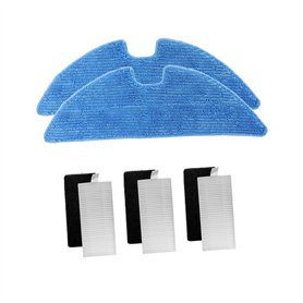 Blaupunkt Bluebot Kit d'accessoires pour Robot aspirateur Xtreme 8 pièces Bleu Standard