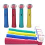 BELADENT Brossettes enfants pour brosses à dents électriques compatible avec Oral B, Pack de 16