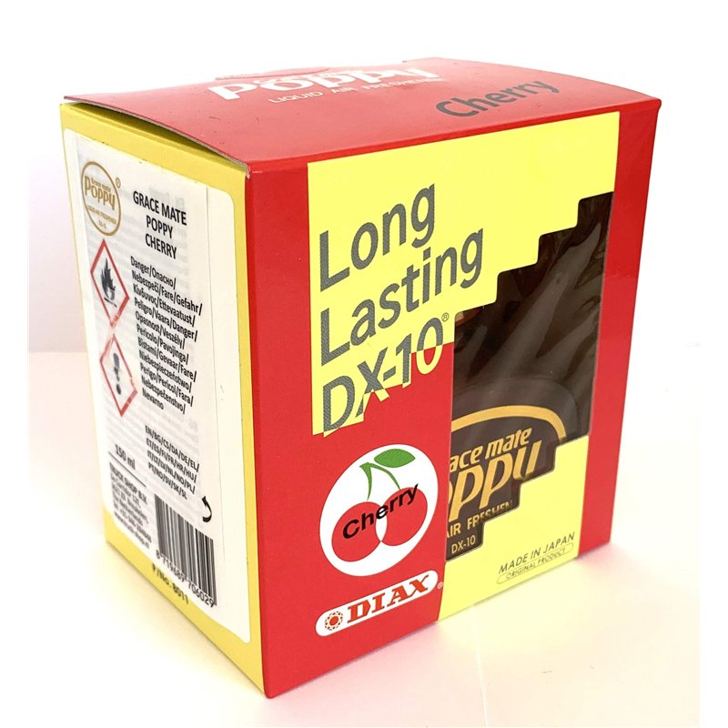 Image secondaire de Grace Mate Poppy Désodorisant - Cerise (sans éclairage) pour appartement, camion, voiture 150 ml