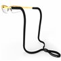 STANDWERK® Bandeau de lunettes de base avec maintien fiable - Bandeau de lunettes de sport réglable en taille