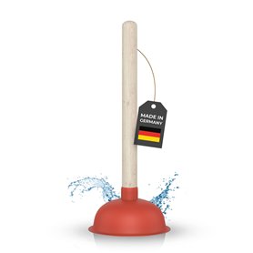 Klangfeiler® Déboucheur de canalisations - Déboucheur à Ventouse - 140 mm - Avec ventouse - Pour lavabo