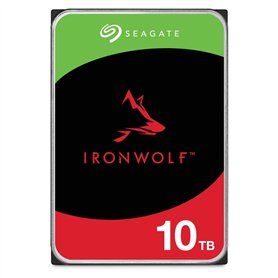 Seagate 10 TB IronWolf NAS 3.5 Inch Hard Drive ST10000VN0008 (SATA 6 Gb/s/256 MB/7200 RPM)