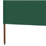 vidaXL Paravent en Tissu 5 Panneaux 600x80cm Vert