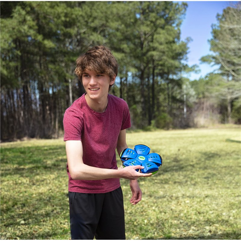 Image secondaire de Wahu - PHLAT BALL Junior - Coloris Aléatoire - Mini Frisbee Volant Rétractable en Ballon - Jeux Extérieur Enfant dès 5 Ans - Bal