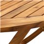 vidaXL Table de Jardin Pliable 160x85x75 cm Bois d'acacia Massif