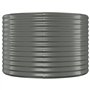 Bussandri Exclusive - Jardinière 322x100x68 cm acier revêtu de poudre gris