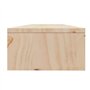Support de moniteur 100x24x13 cm Bois de pin solide