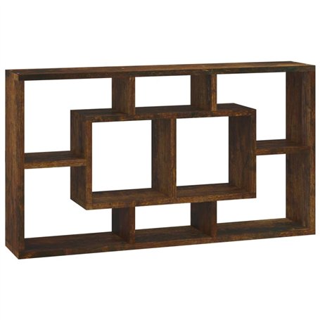 vidaXL Étagère Murale 8 Compartiments Flottante Suspendue Meuble de Rangement Chambre à Coucher Salle de Séjour Maison Intérieur