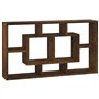 vidaXL Étagère Murale 8 Compartiments Flottante Suspendue Meuble de Rangement Chambre à Coucher Salle de Séjour Maison Intérieur