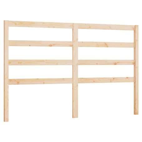 Tête de lit 126x4x100 cm Bois massif de pin