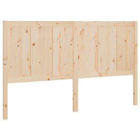 vidaXL Tête de Lit Accessoire de Lit Double Meuble de Chambre à Coucher Tête de Cadre de Lit Intérieur 145