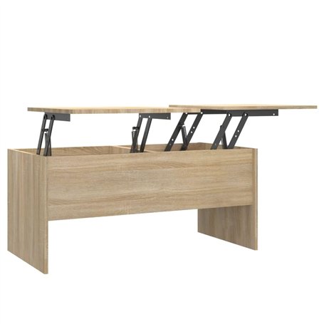 vidaXL Tavolino Rovere Sonoma 102x50