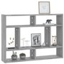 Étagère murale Sonoma gris 75x16x55 cm Bois ingénierie