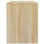 Tabouret de toilette Chêne sonoma 70x35x45 cm Bois d'ingénierie