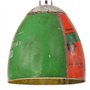 vidaXL Lampe Suspendue Industrielle Lustre Plafonnier Luminaire Éclairage de Salon Salle à Manger Chambre 25 W Multicolore Ronde