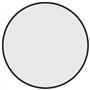 Revera Miroir mural noir Ø 40 cm Rond