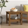 vidaXL Tavolino da Salotto Miele 45x45x40 cm Legno Massello di Pino