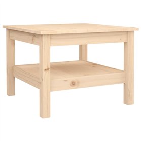 vidaXL Table Basse Table d'Appoint Rangement Table Centrale Bout de Canapé Salon Salle de Séjour Intérieur 55x55x40 cm Bois Mass