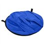 Fond ovale 2 en 1 Studio Photo Vert et Bleu 200 x 150 cm